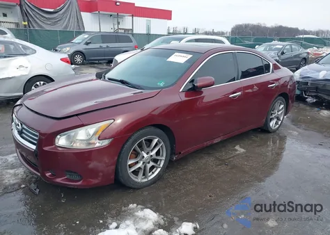 2013 Nissan Maxima 3.5 S z USA, uszkodzony, nr VIN 1N4AA5APXDC806285